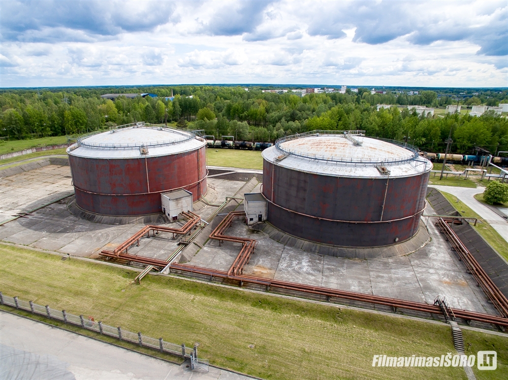 Kaunas Oil terminal (fotografavimas iš oro)