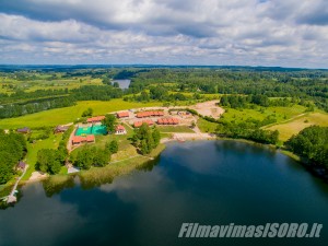 Alytaus sodyba, statybų fotografavimas iš oro