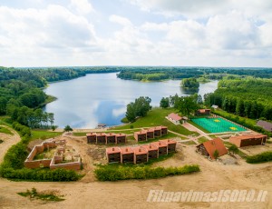 Alytaus sodyba, statybų fotografavimas iš oro